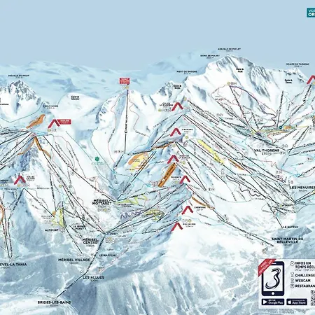 Les 3 Vallees, Montagnard Avec Et Piscine * Orelle